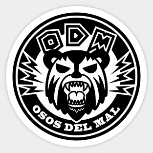 osos del mal Sticker